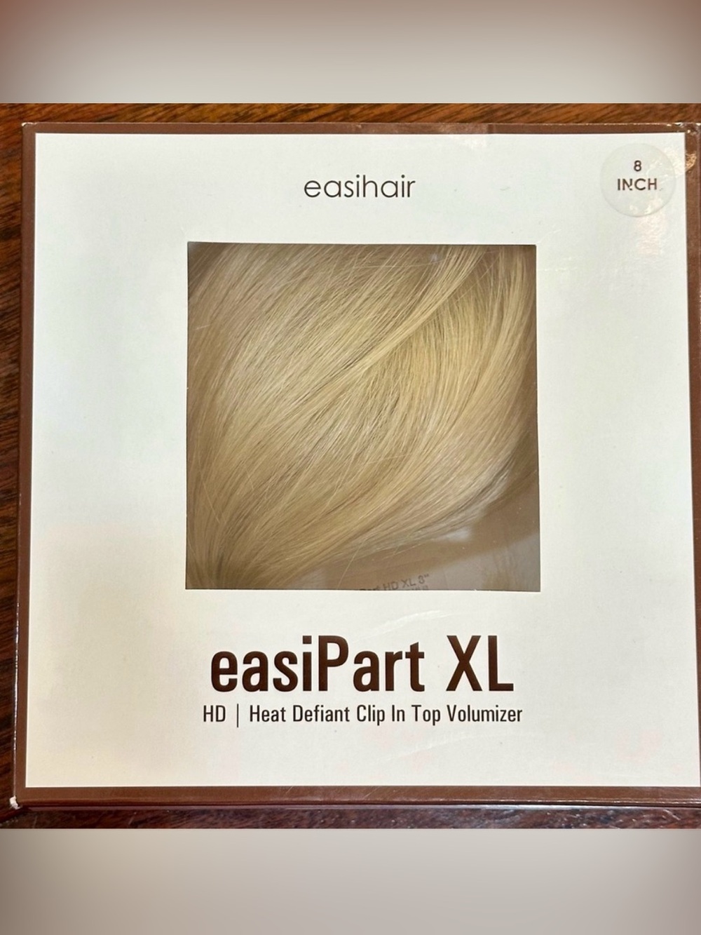 Jon Renau Topper- easiPart HD 8” XL
Color: 22MB - Poppy Seed